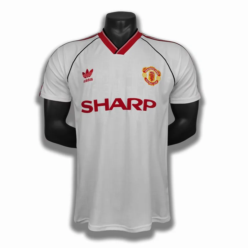 Camiseta Manchester United 1988/90 VISITANTE MANGA CORTA VERSION FAN